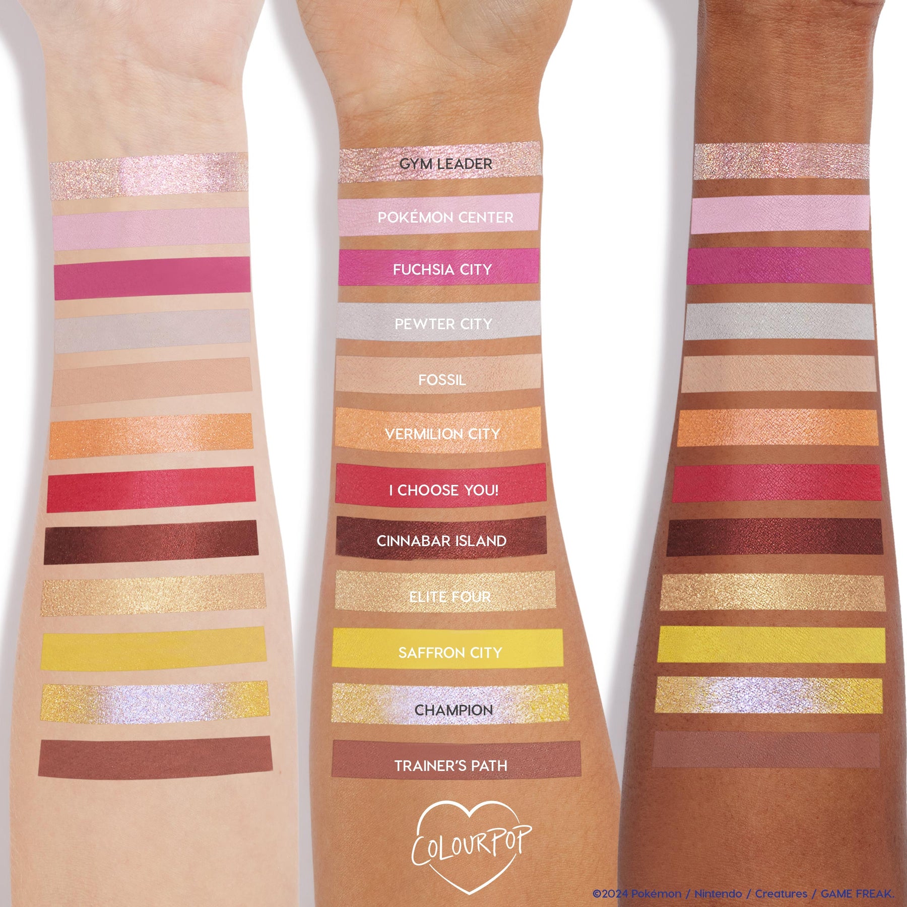 Pokémon x ColourPop Collection - Simple Edit