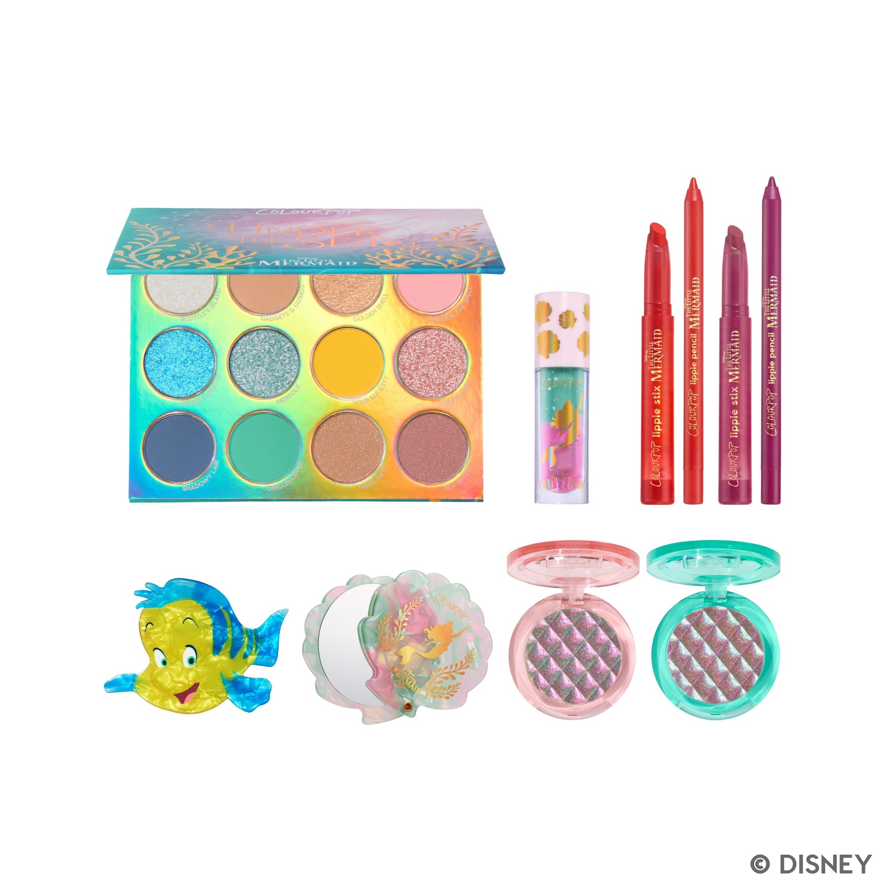 ColourPop and The Little Mermaid - Fresh Pair